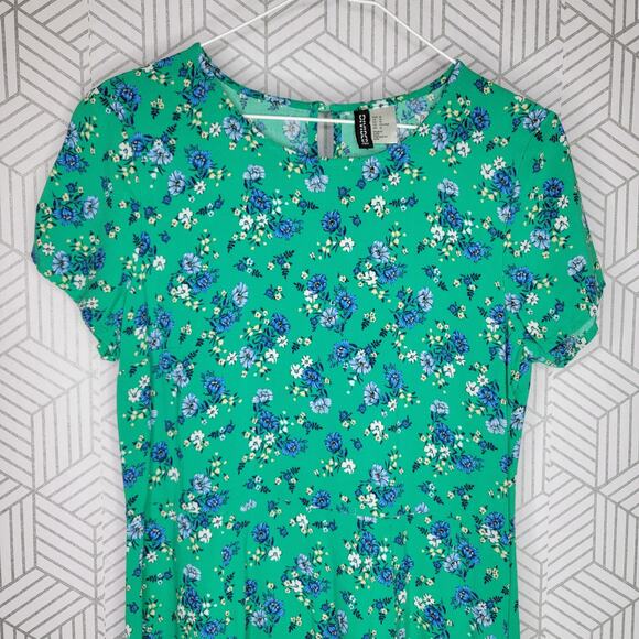 Divided H&M Floral Dress Sz 10 - Picture 3 of 11